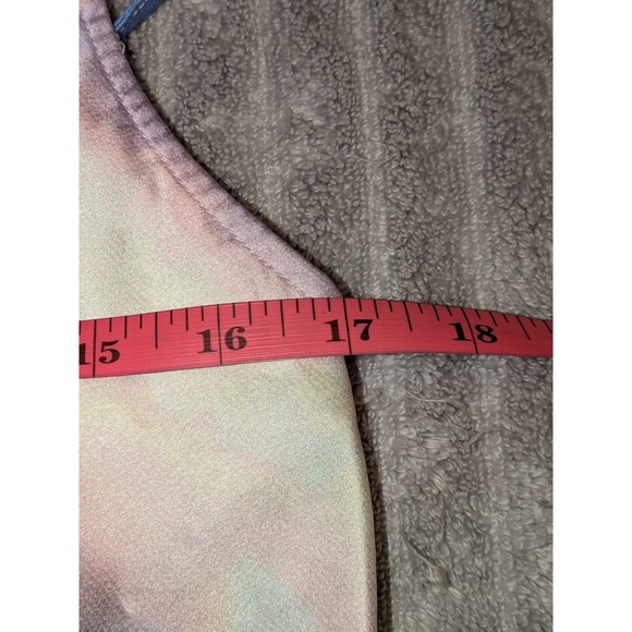 Forever 21 Cami Top Cream Multi Tie Dye‎ Sleeveless Crop Top S NWT - Picture 8 of 9